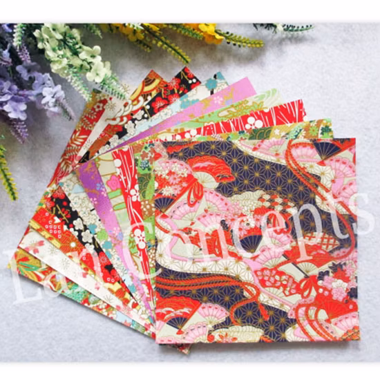 14X14cm Origami Washi Paper Gift Crafts Scrapbook Yuzen Paper