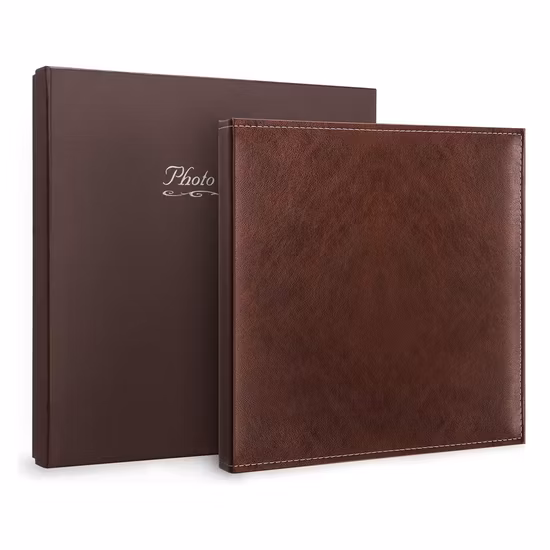 Wedding Memorial Book Baby Picture Frame Family PU Leather Photo Album