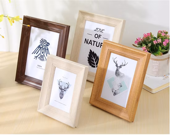 Custom Office Home Decoration Wood Photo Frame Traditional Wooden Frame Advertising Picture Frame