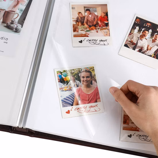 Wedding Memorial Book Baby Picture Frame Family PU Leather Photo Album