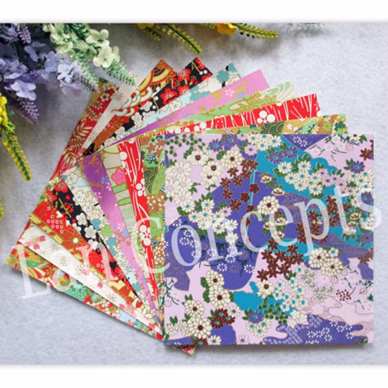14X14cm Origami Washi Paper Gift Crafts Scrapbook Yuzen Paper