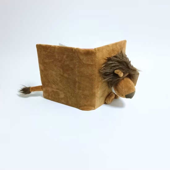 Plush Lion Head Lovely Custom Photo Album 6inches 50pages